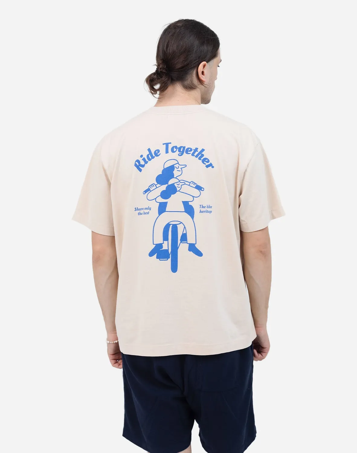 OLOW Héritage t-shirt ample crème bio