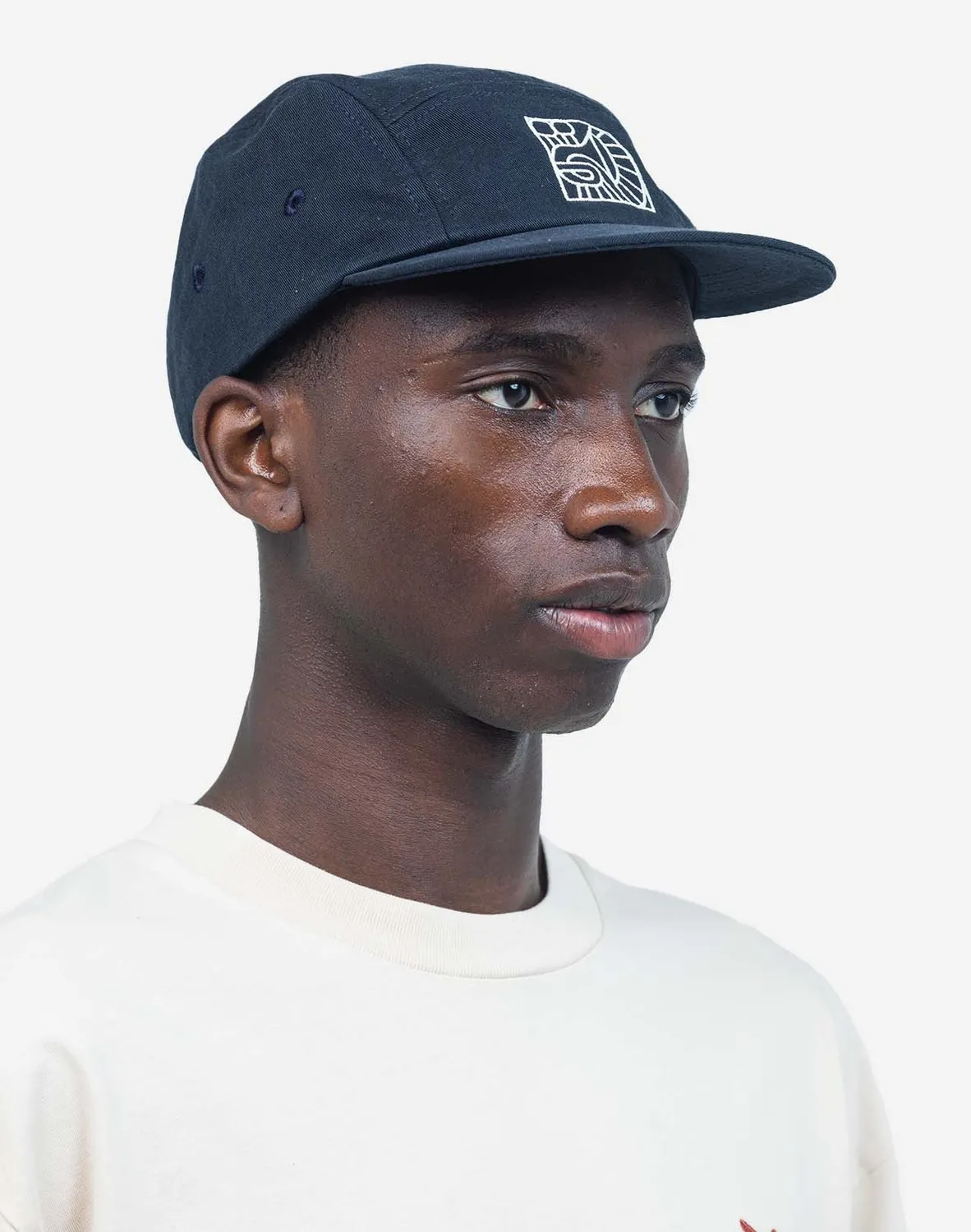 OLOW Five Panel Jazzy casquette bleu nuit bio