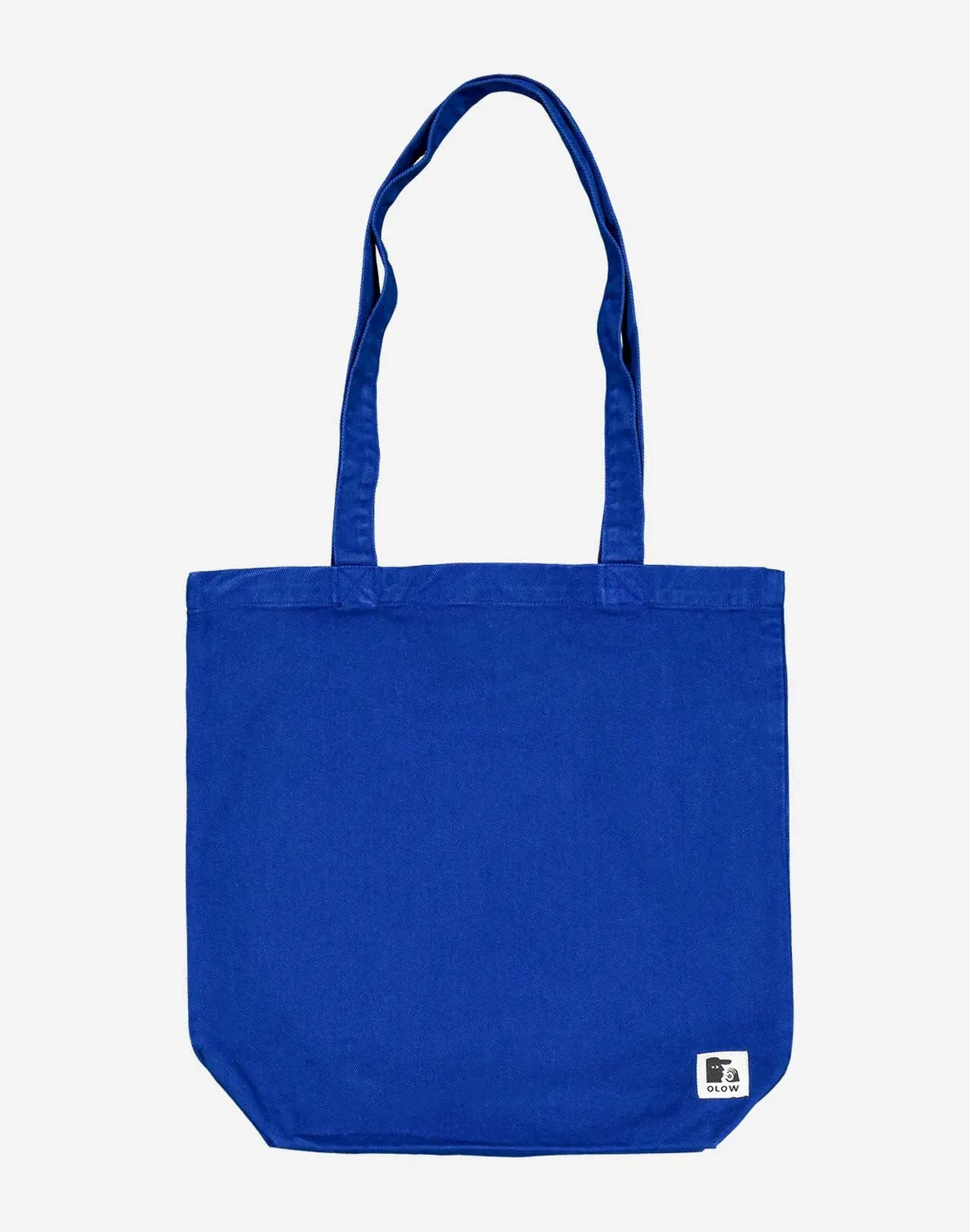 OLOW Toto Simple Life tote bag bleu roi coton bio
