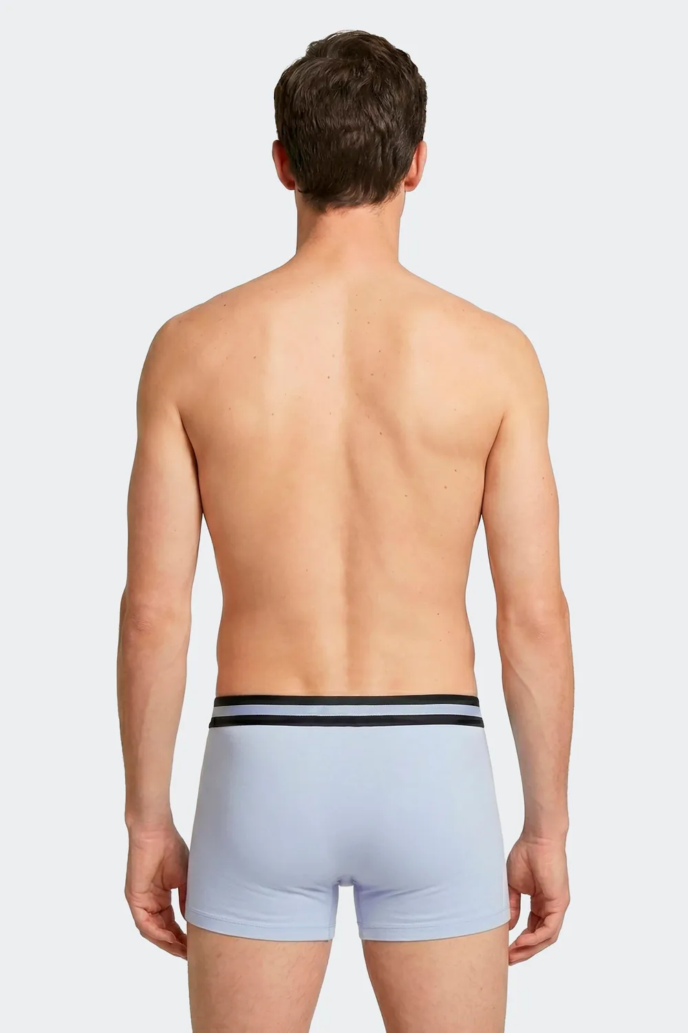 Eden Park lot 2 boxers coton stretch marine ciel