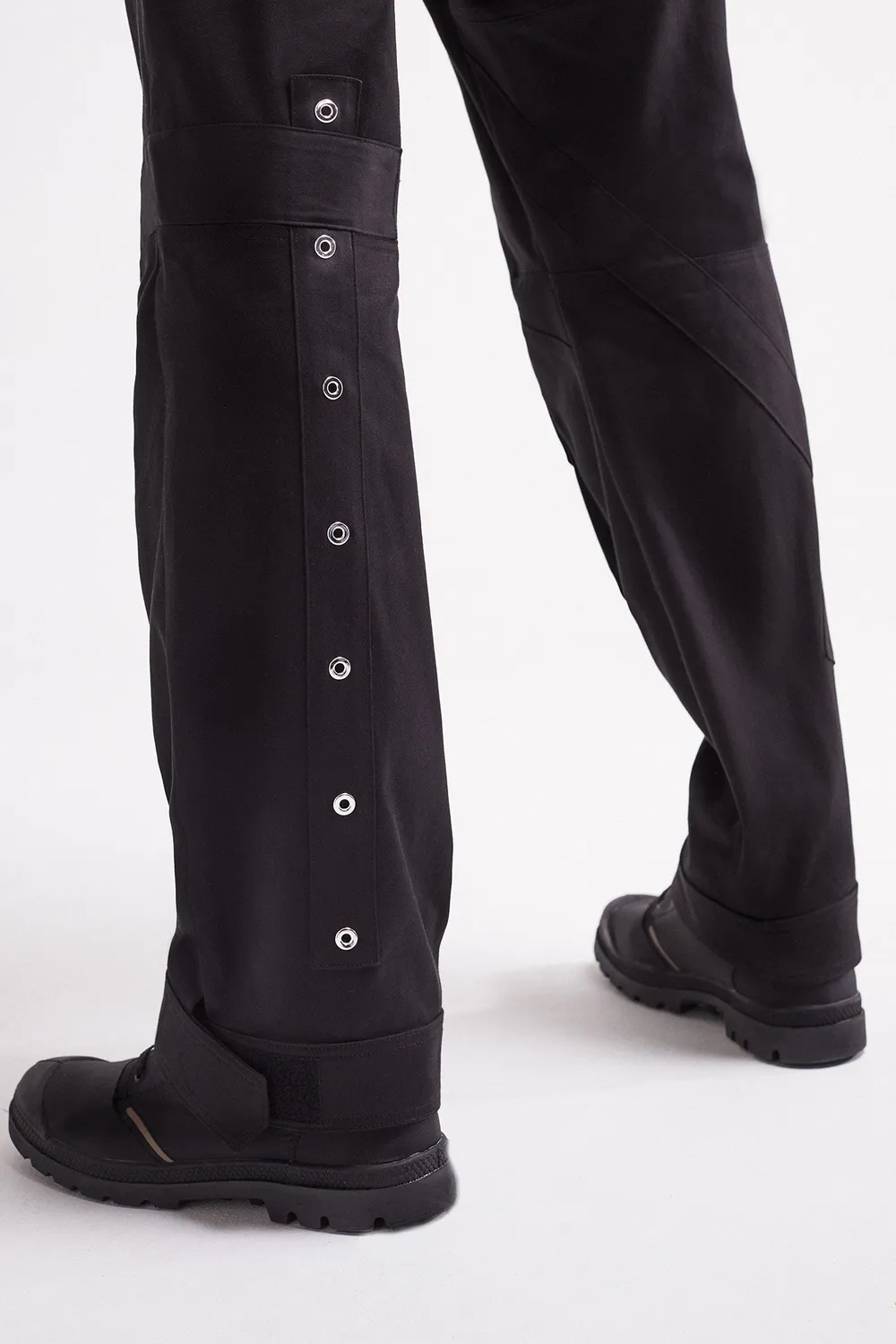 French Deal Struktur pantalon coton bandes