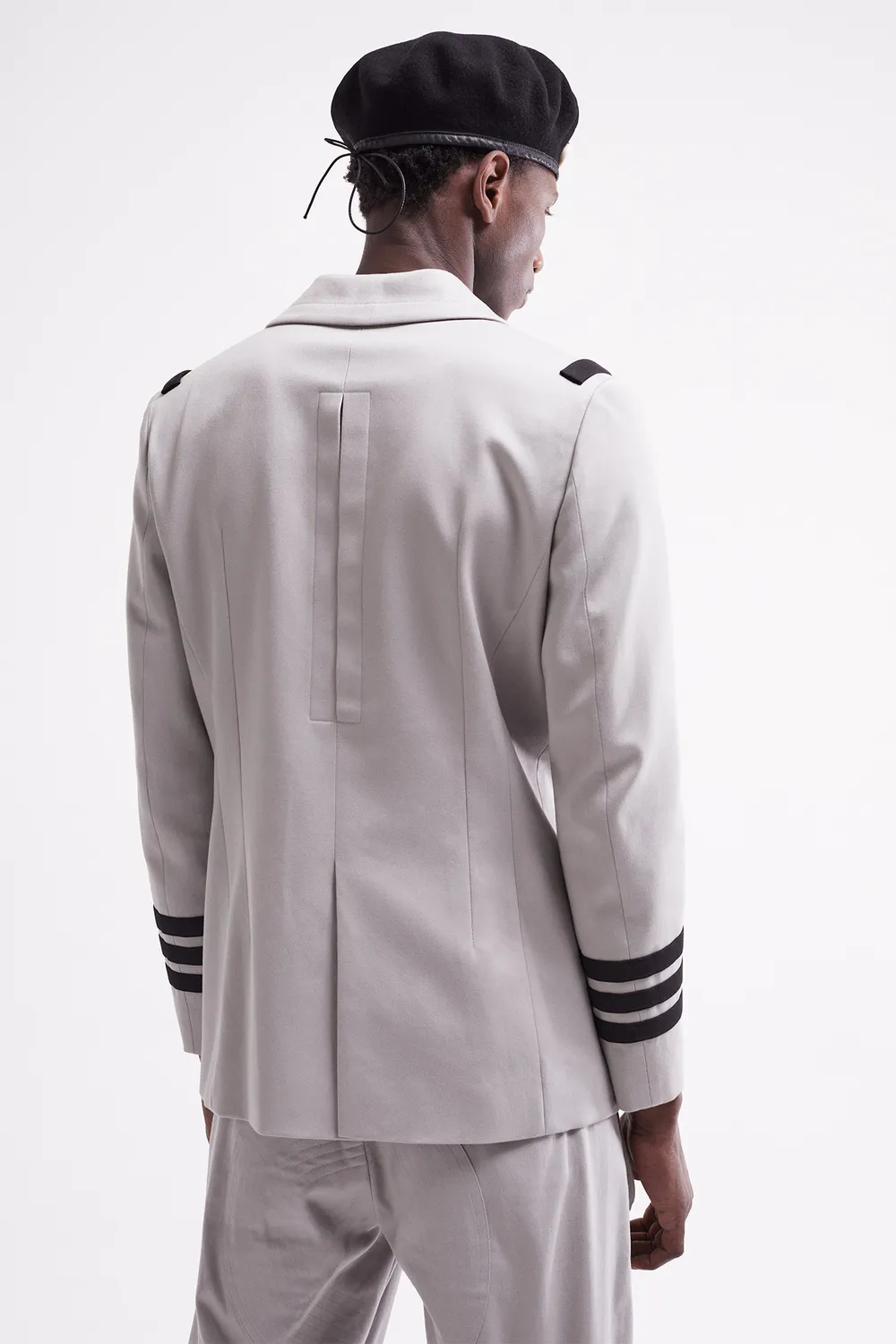 French Deal Amiral manteau coton coupe droite