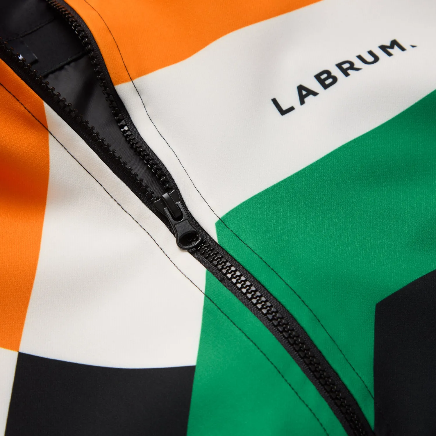 Labrum Ivory Coast veste track noire drapeau ivoirien