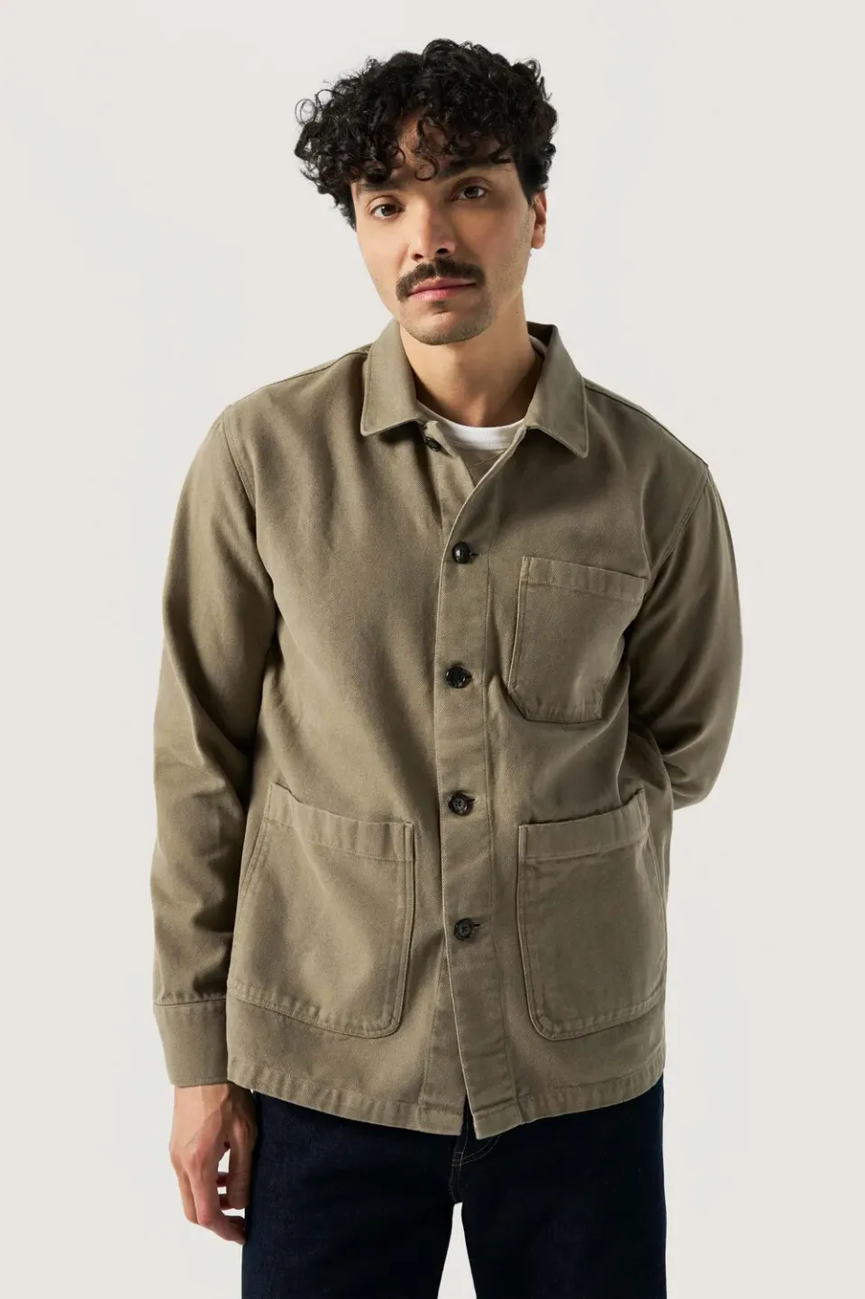 Loom La veste canevas travail beige mi-saison