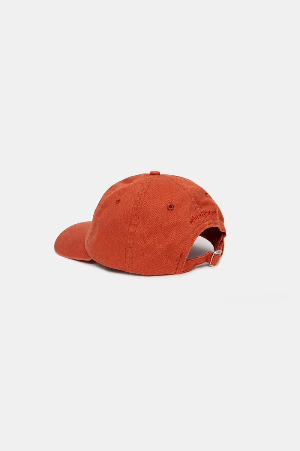 Edmmond Studios Duck casquette orange coton twill