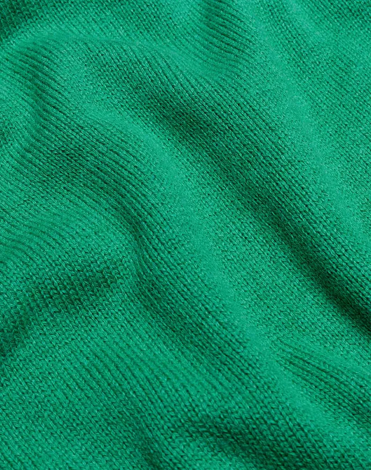 Olow Imeji pull vert mérinos coupe ample