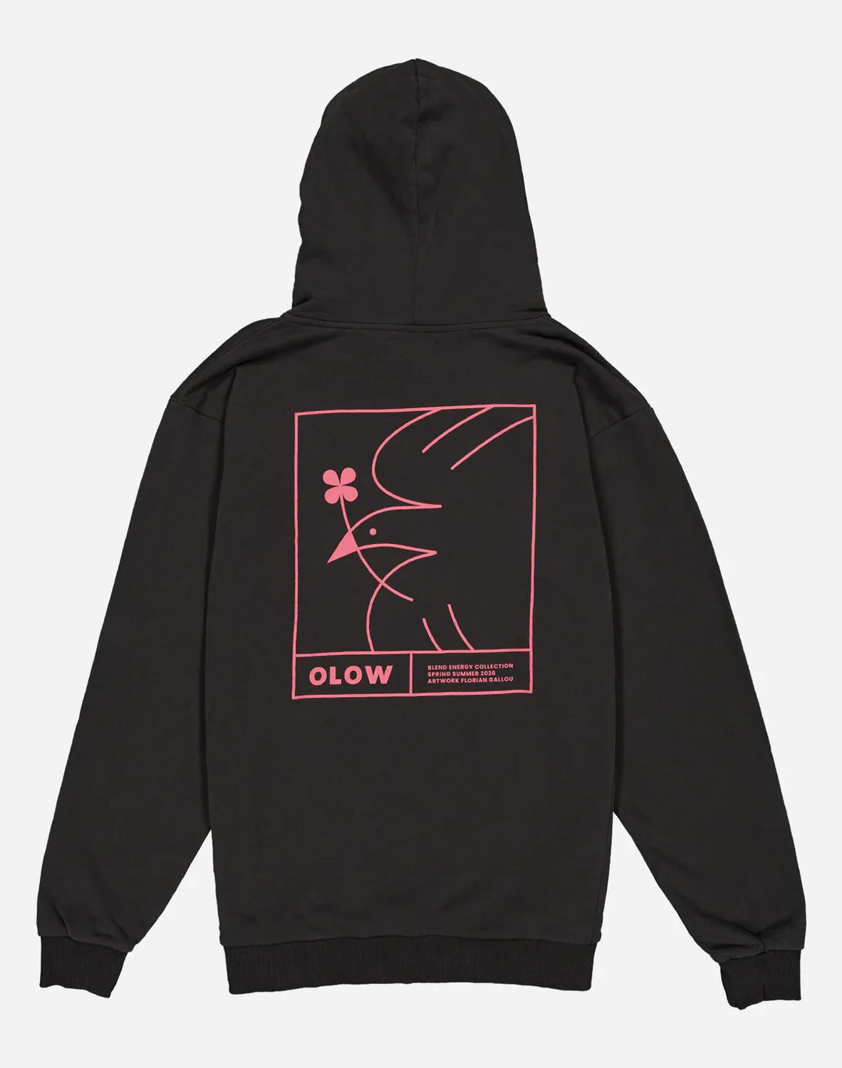 OLOW Pomba hoodie capuche noir carbone
