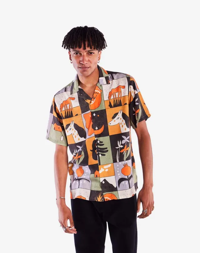 OLOW Aloha Skane chemisette multicolore tencel
