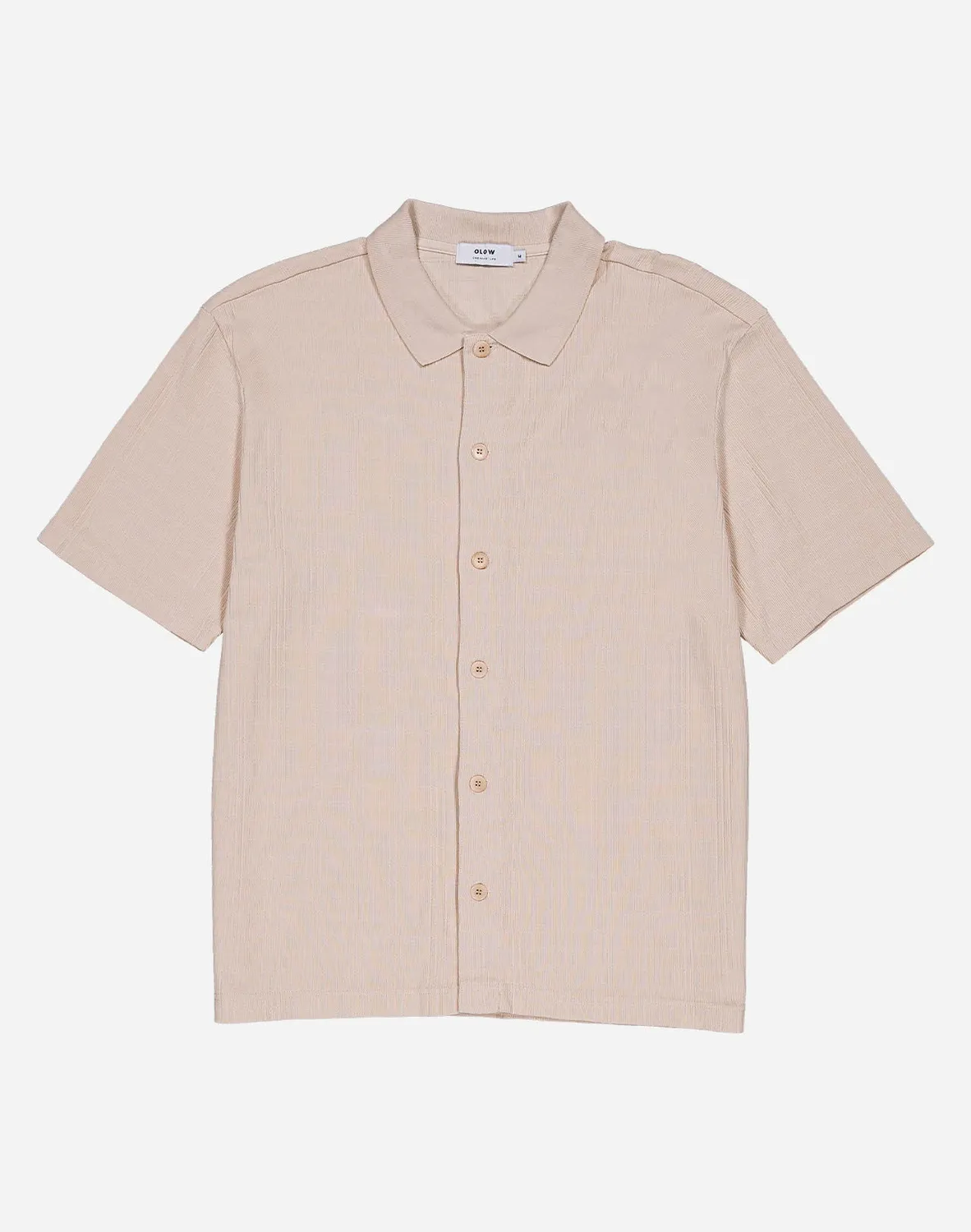 Olow Cheech polo en coton crème homme