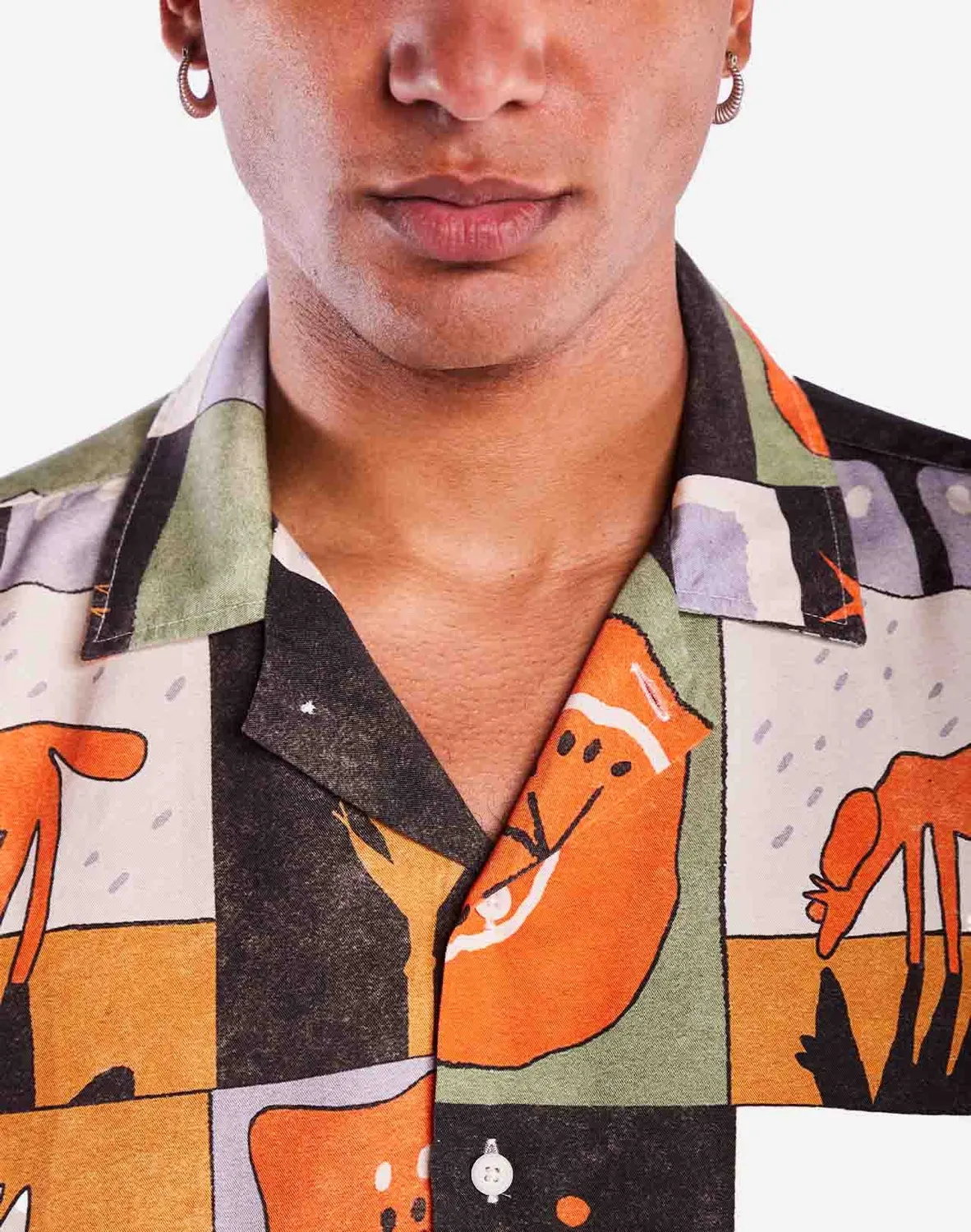 OLOW Aloha Skane chemisette multicolore tencel