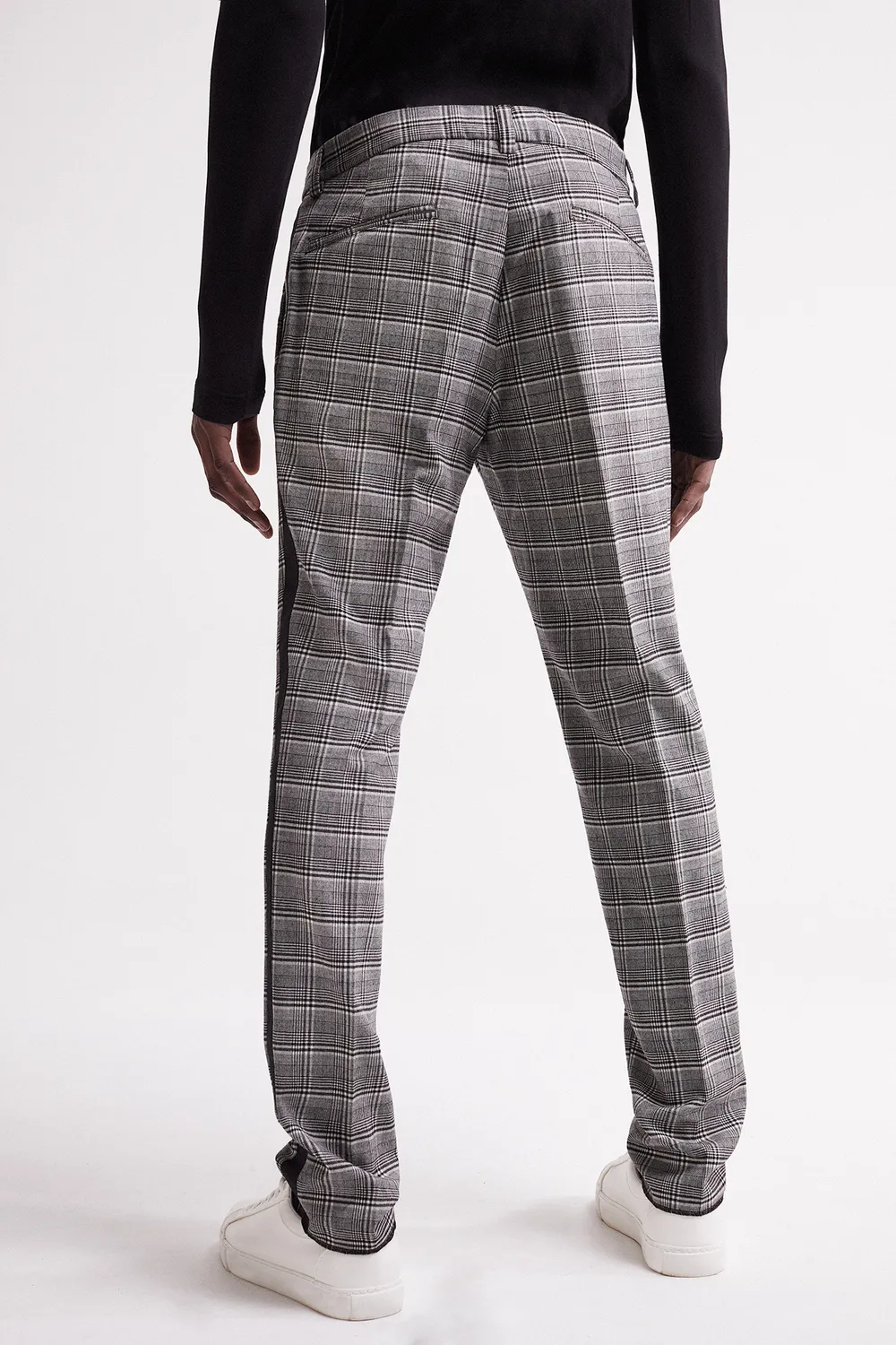 French Deal Tuxedo pantalon laine homme