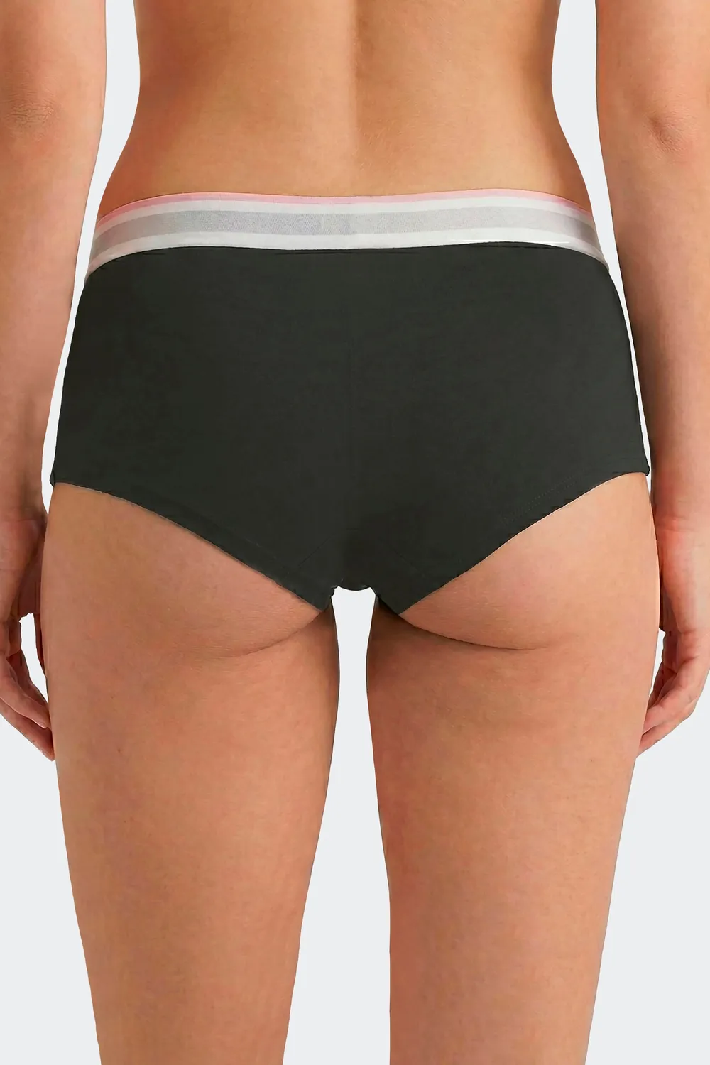 Eden Park shorty Tencel noir femme stretch