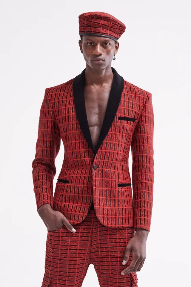 French Deal Sakassou veste pagne Baoulé coton