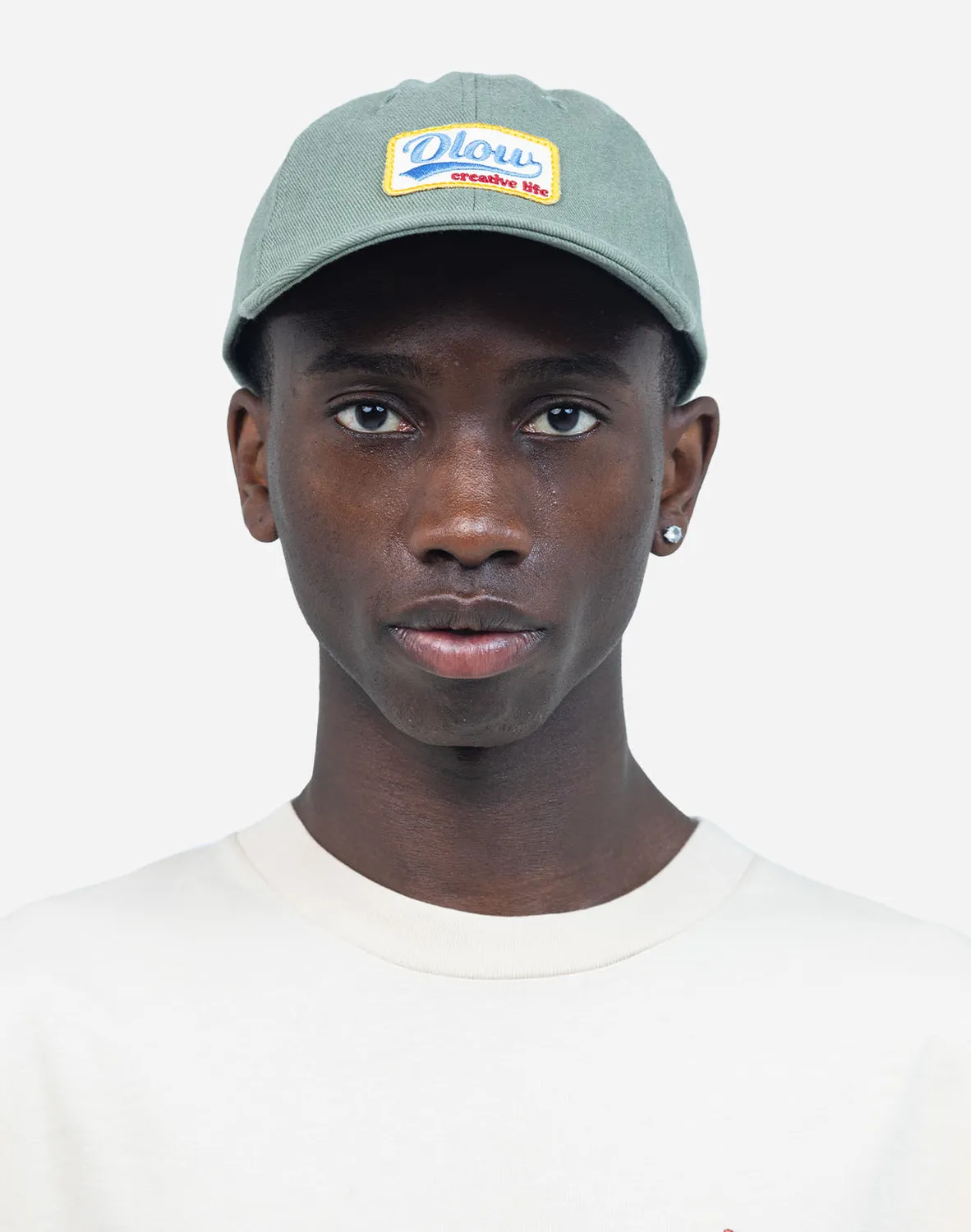 OLOW Carlton Six Panel casquette vert olive coton bio