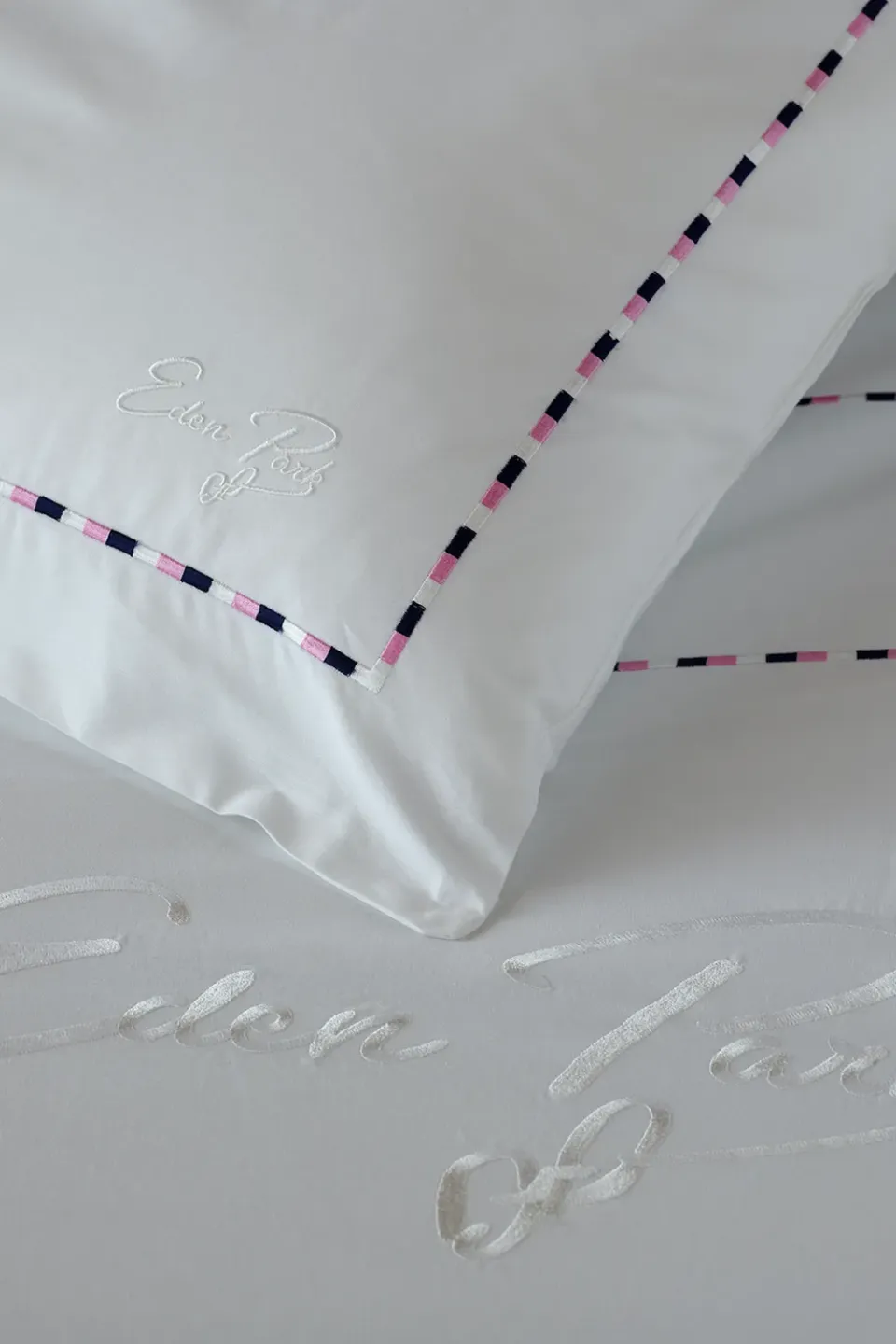 Eden Park Décrochons la lune taies oreiller 65x65 percale