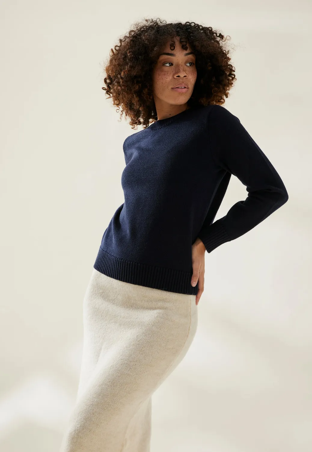 Loom Le pull classique pull laine mérinos épais