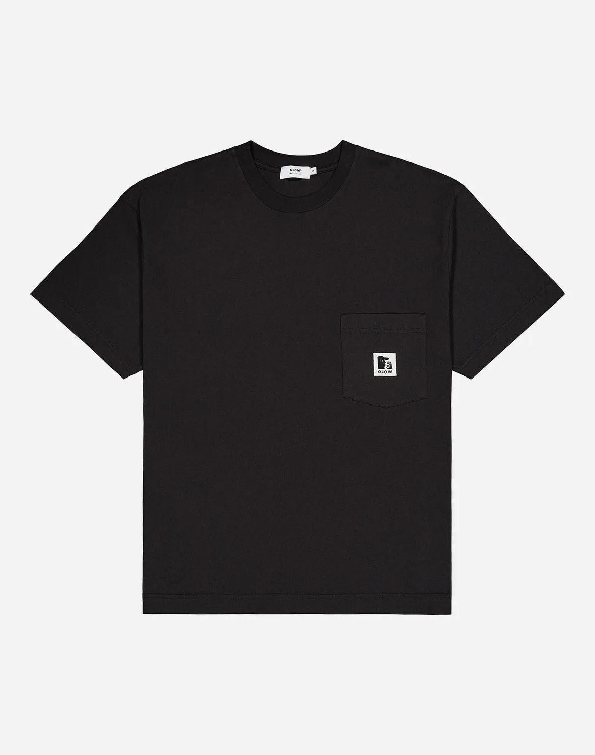 OLOW Japo t-shirt ample noir carbone coton bio