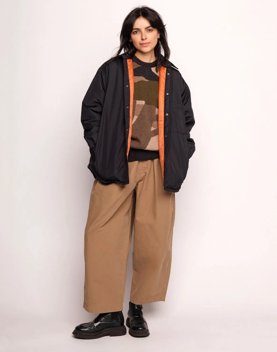 OLOW Tacoma veste noire oversize déperlante