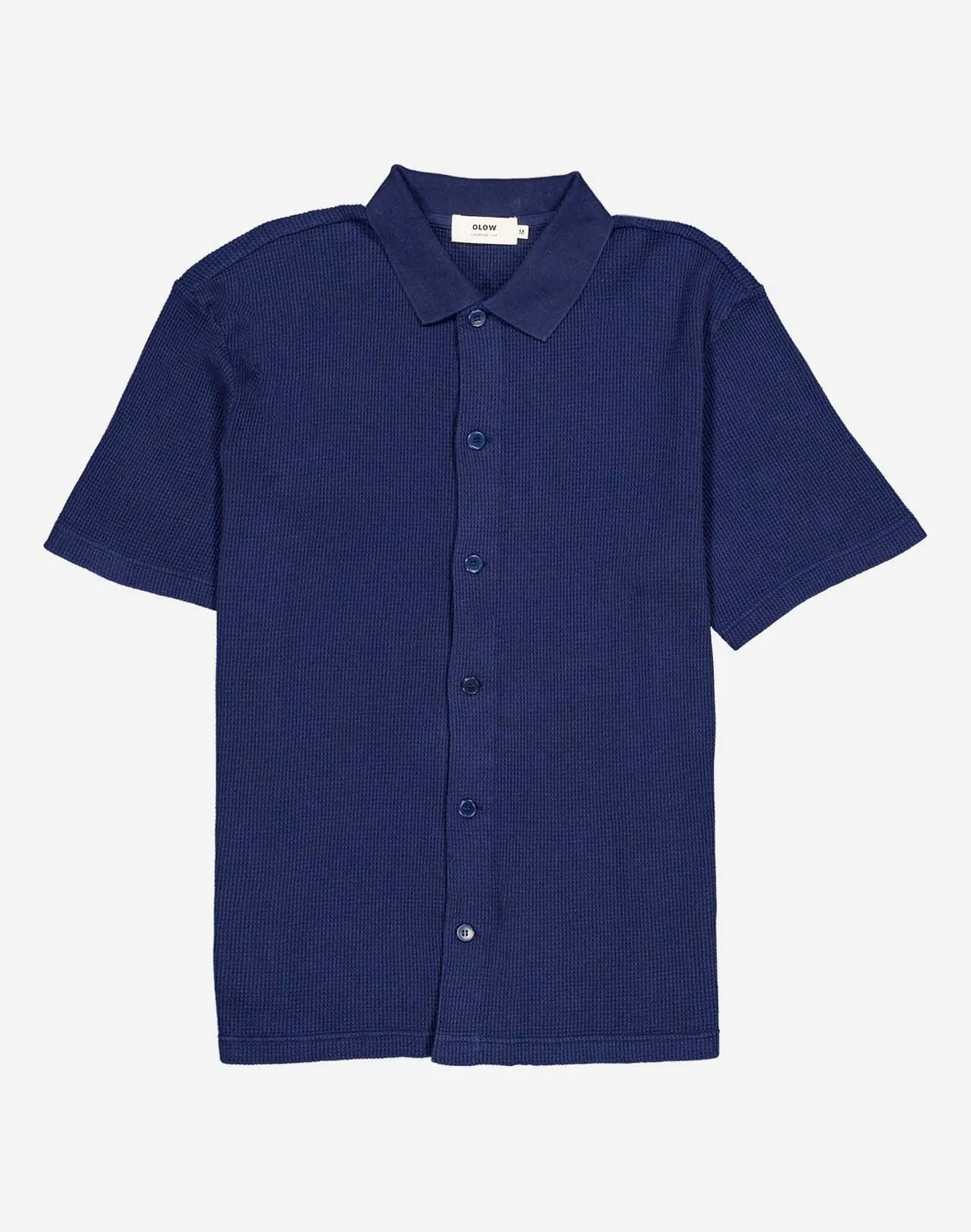 Olow Cheech polo bleu outremer coton bio