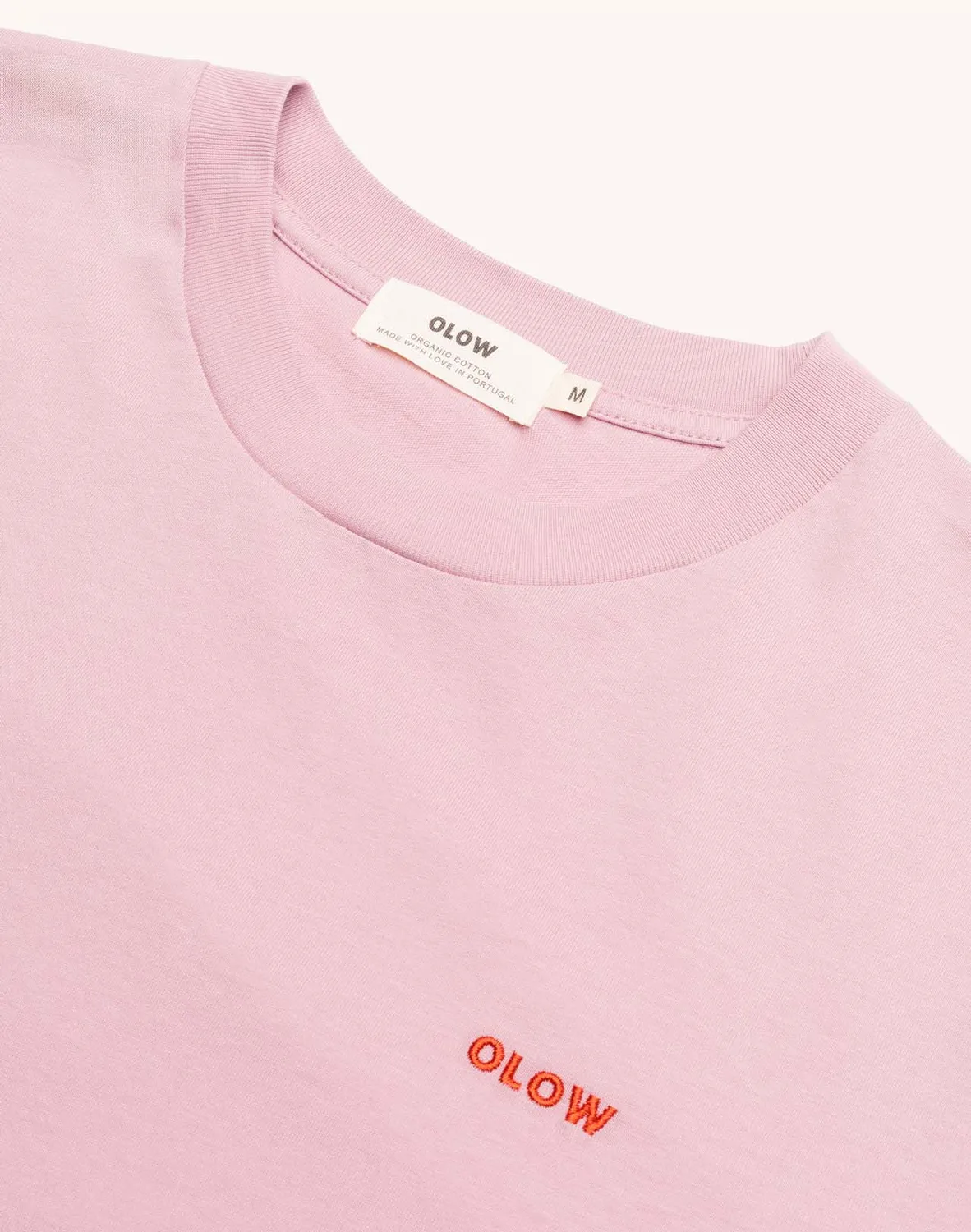 Olow Creative Studio t-shirt rose lila coton bio