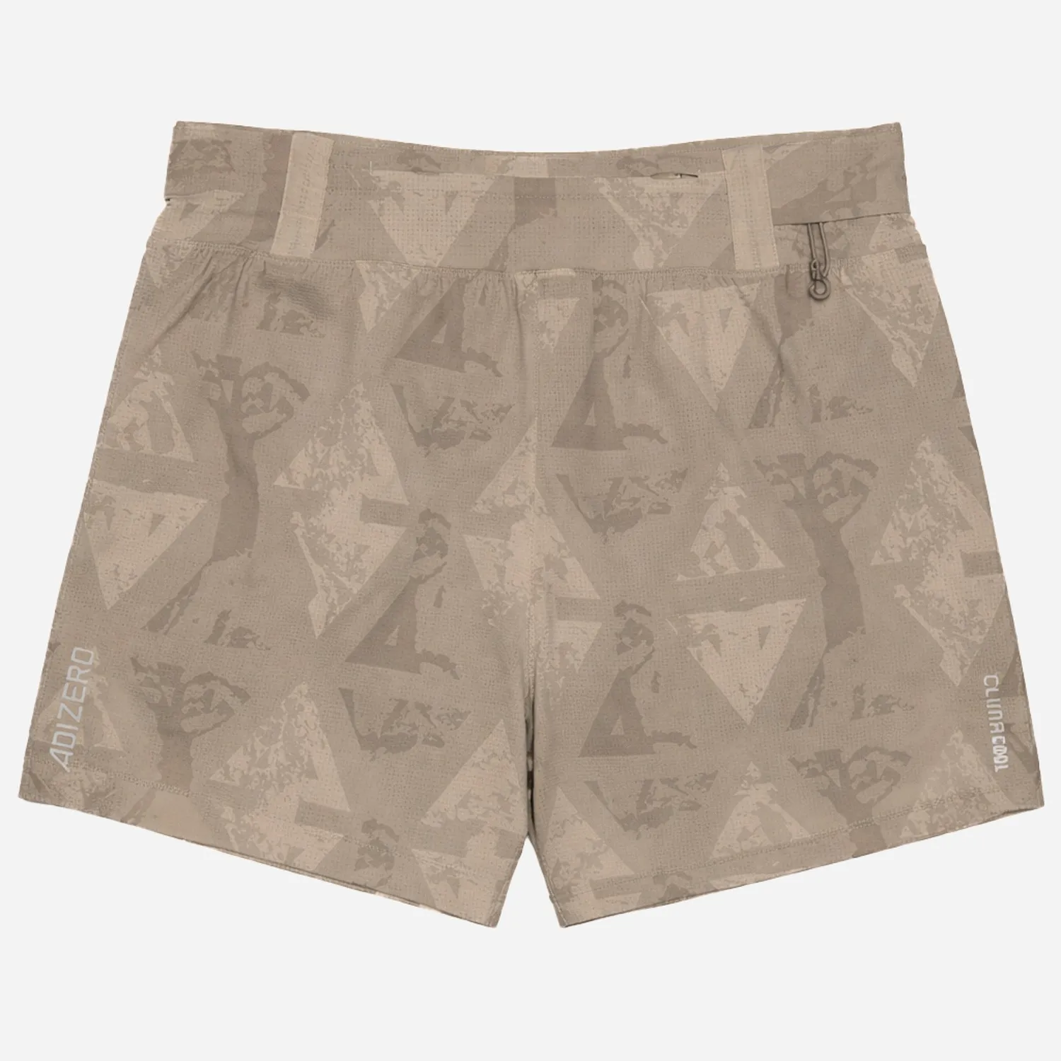 Labrum x Adizero Gel short homme argent poche zip