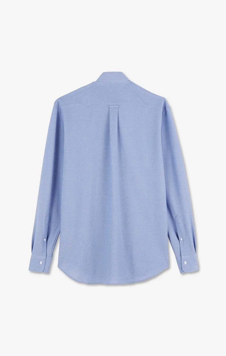 Eden Park chemise coton pinpoint bleu regular fit