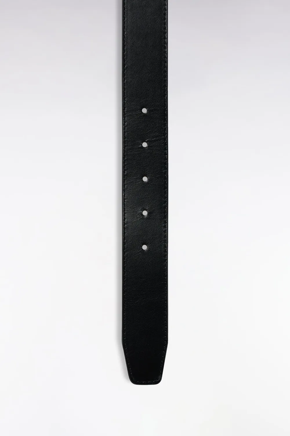 Eden Park Club Classique H26AHTCE0003 ceinture noire cuir lisse