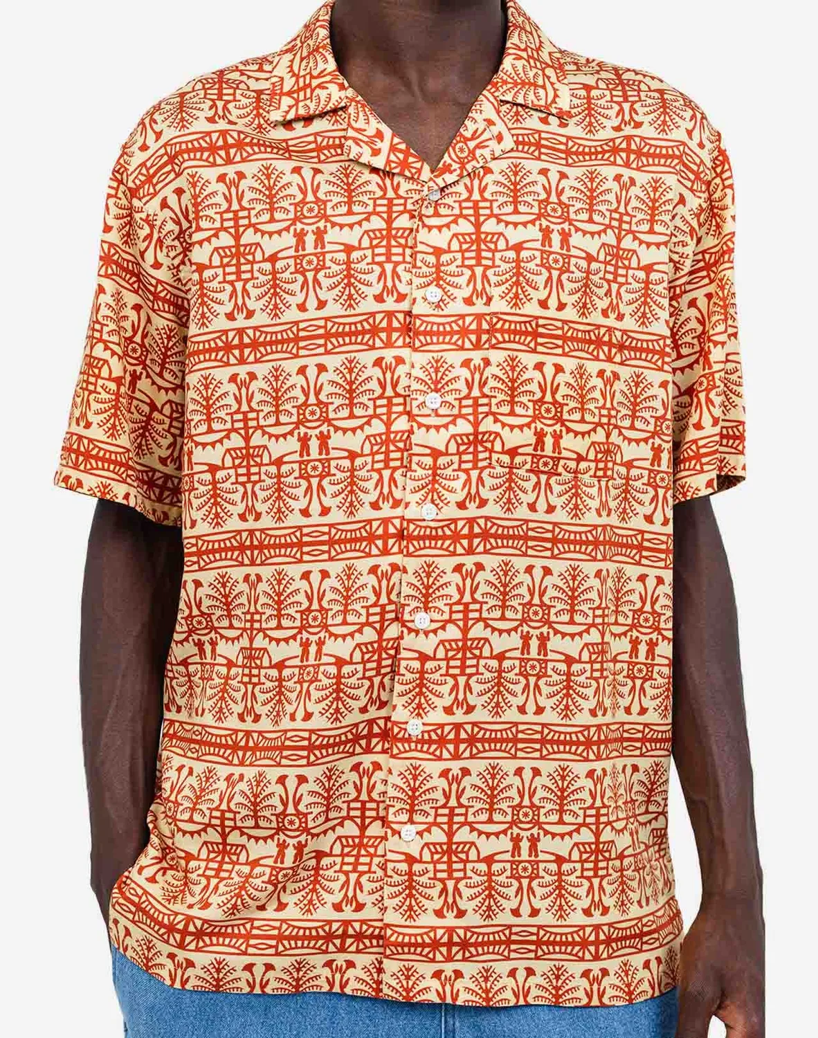 OLOW Aloha Bumba chemisette tencel fleurie