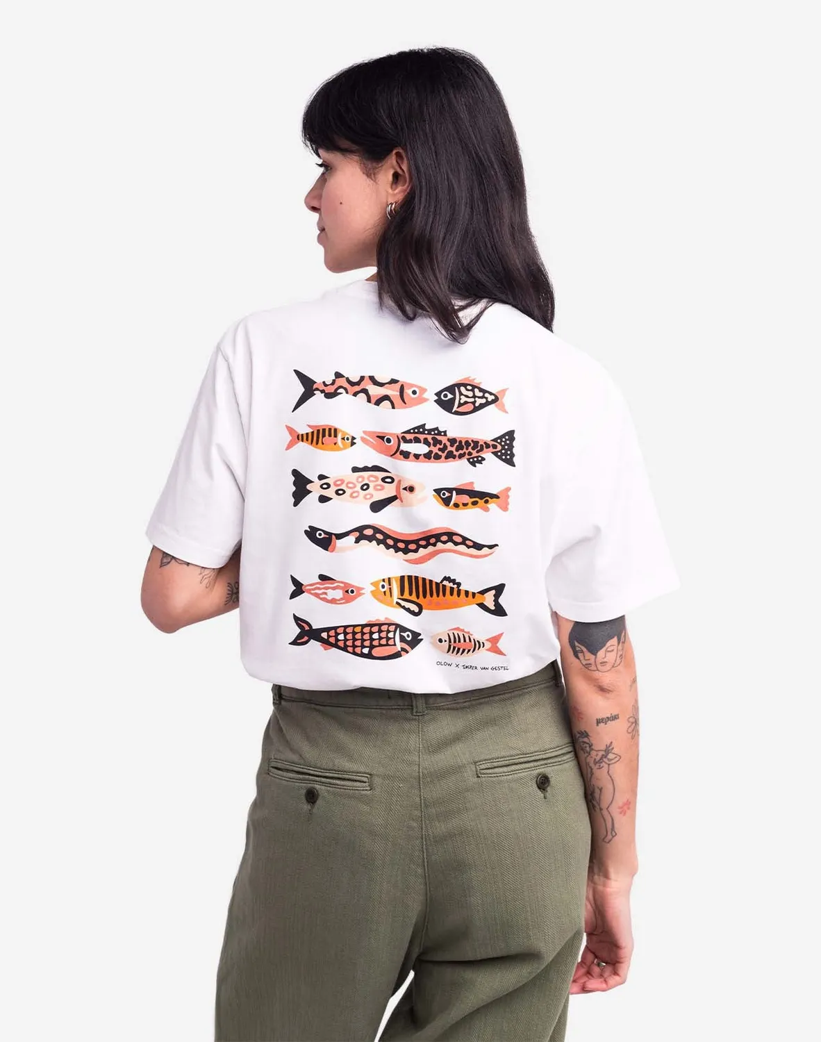 OLOW Together t-shirt écru coton bio