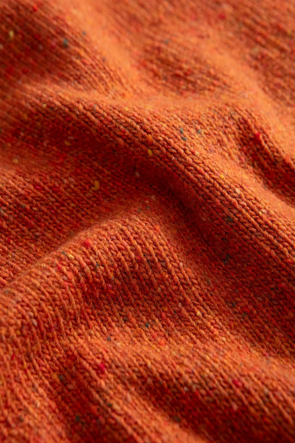 Edmmond Studios Paris Vest gilet orange tweed
