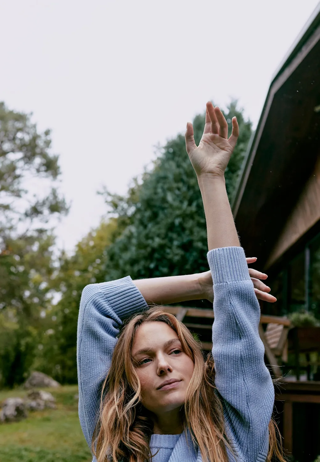 Loom Le pull en coton pull maille perlée
