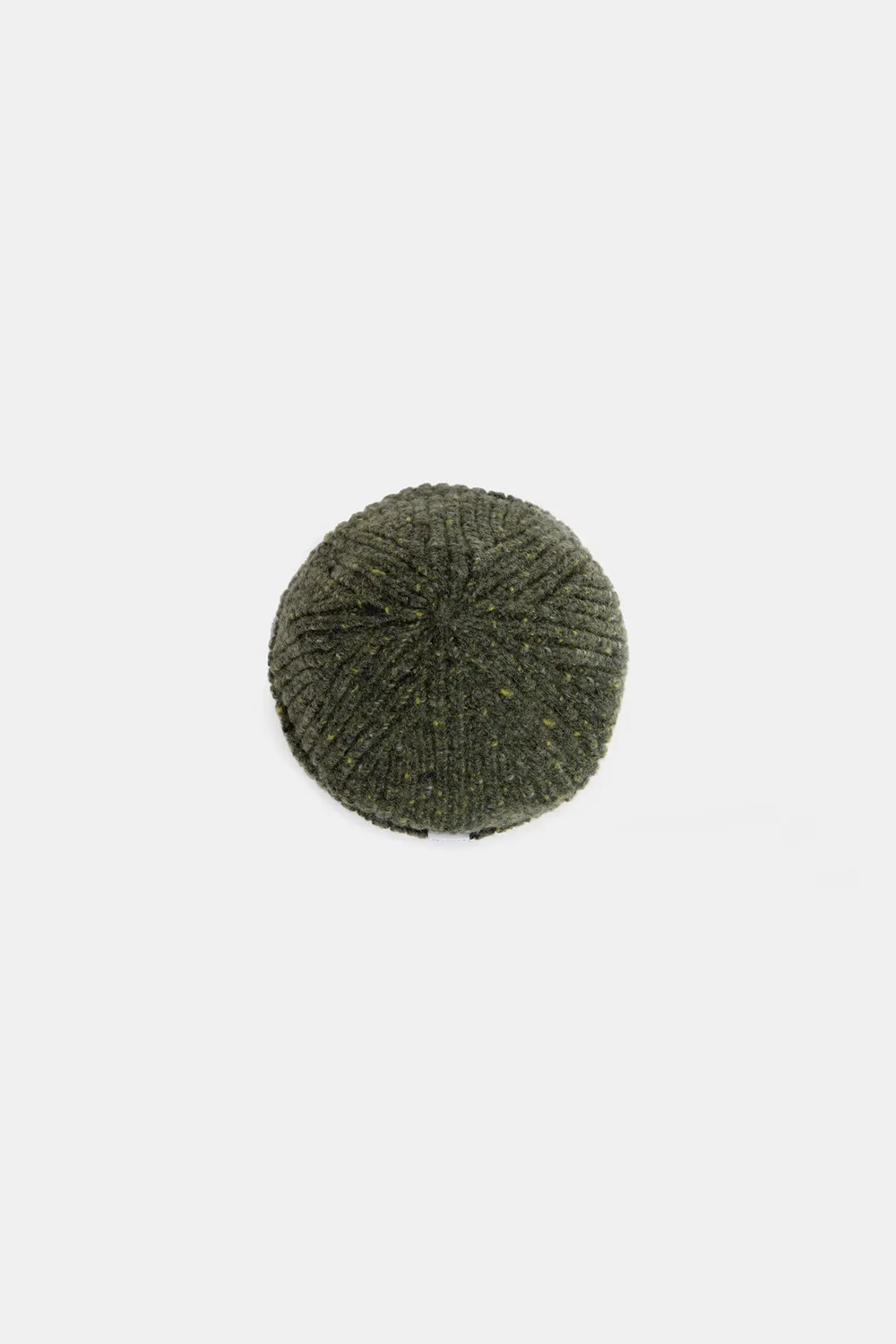 Edmmond Studios Paris Beanie bonnet kaki alpaga