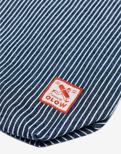 OLOW Toto Stripes tote bag denim rayé coton