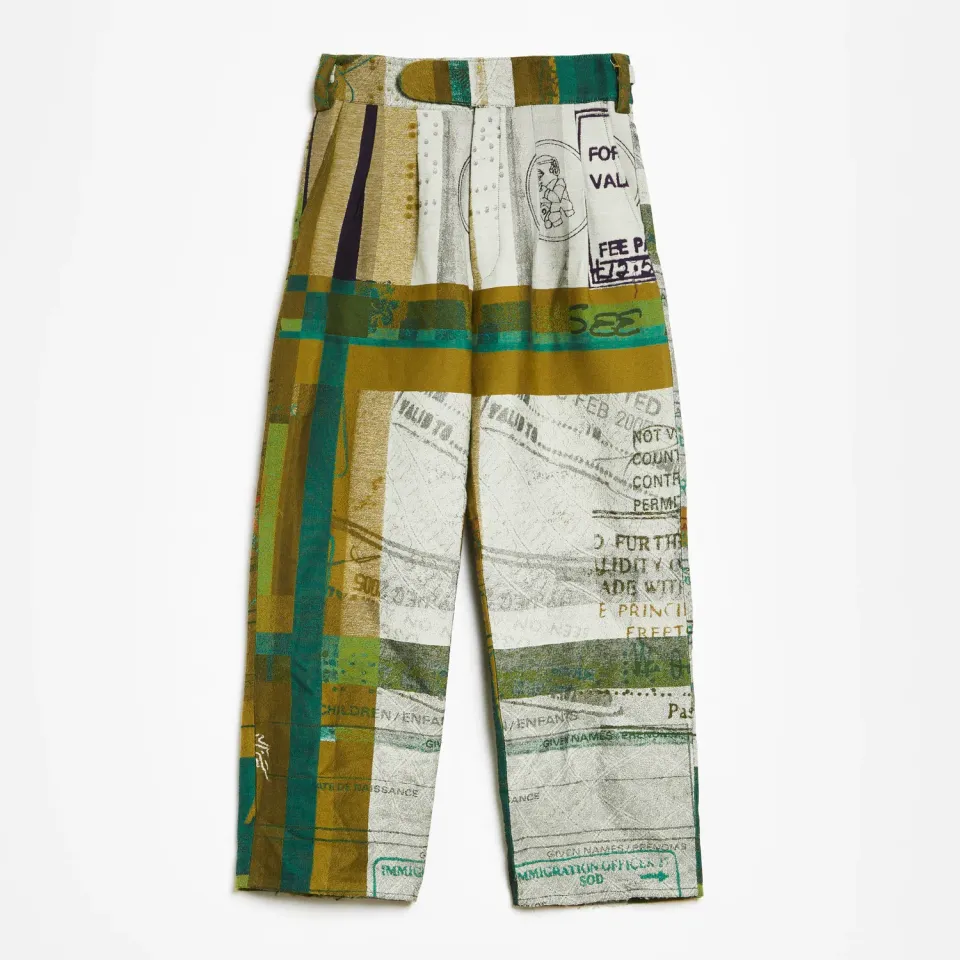Labrum Ya-Alimamy Passport Cotton Tree pantalon multicolore