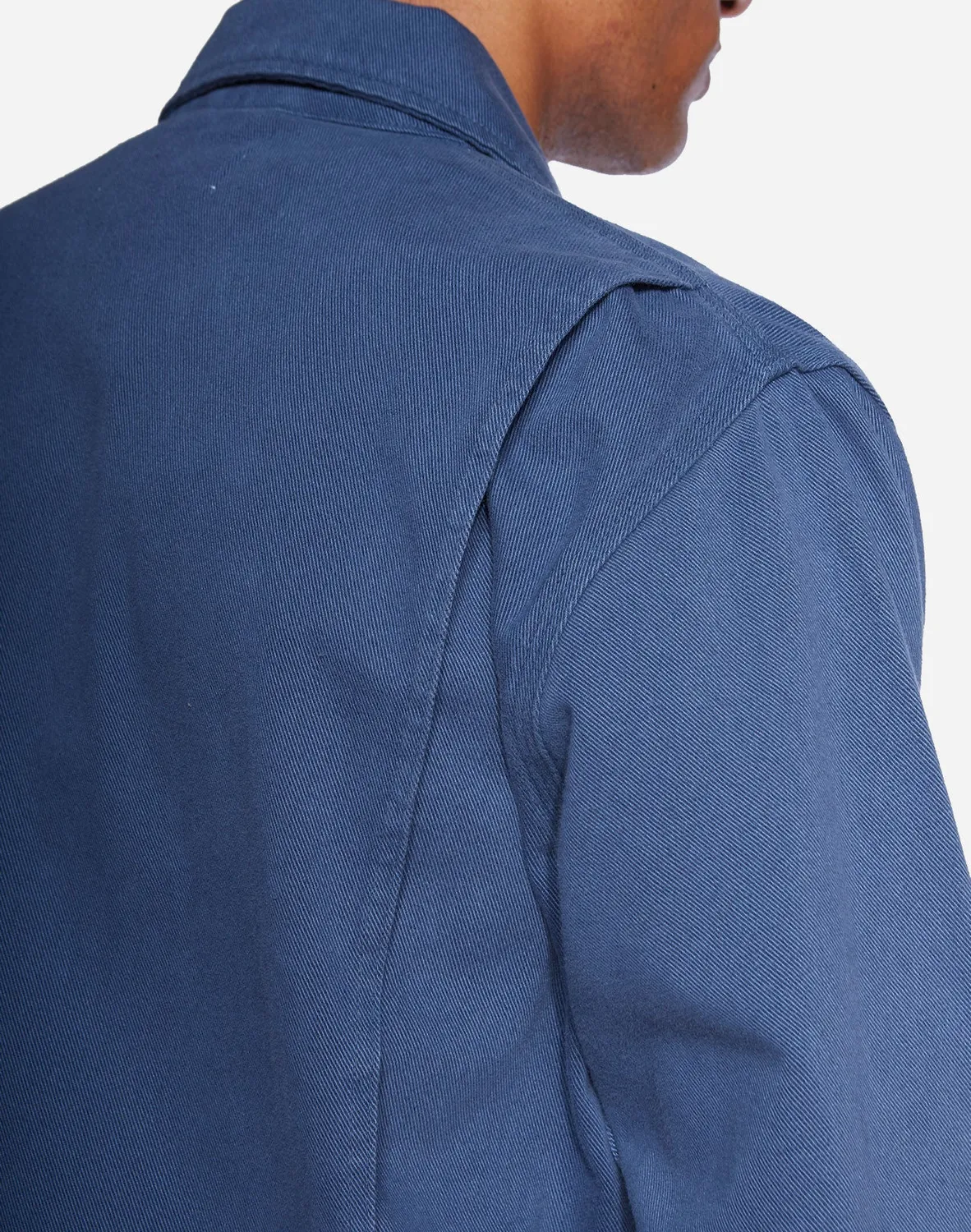 OLOW Hekinan veste coton bio bleu cobalt