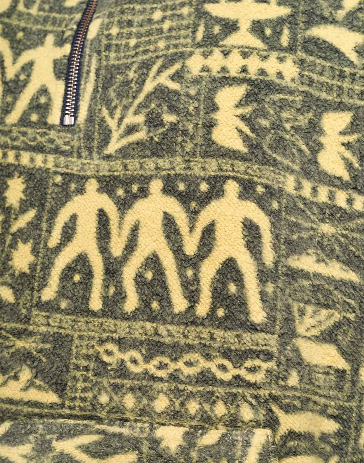 OLOW Bangor Kobling sweat polaire imprimé bleu jaune