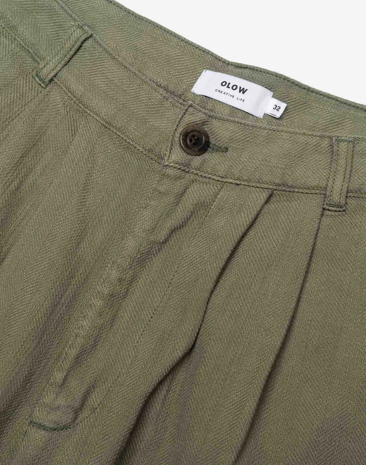 OLOW Swing pantalon kaki toile France classique