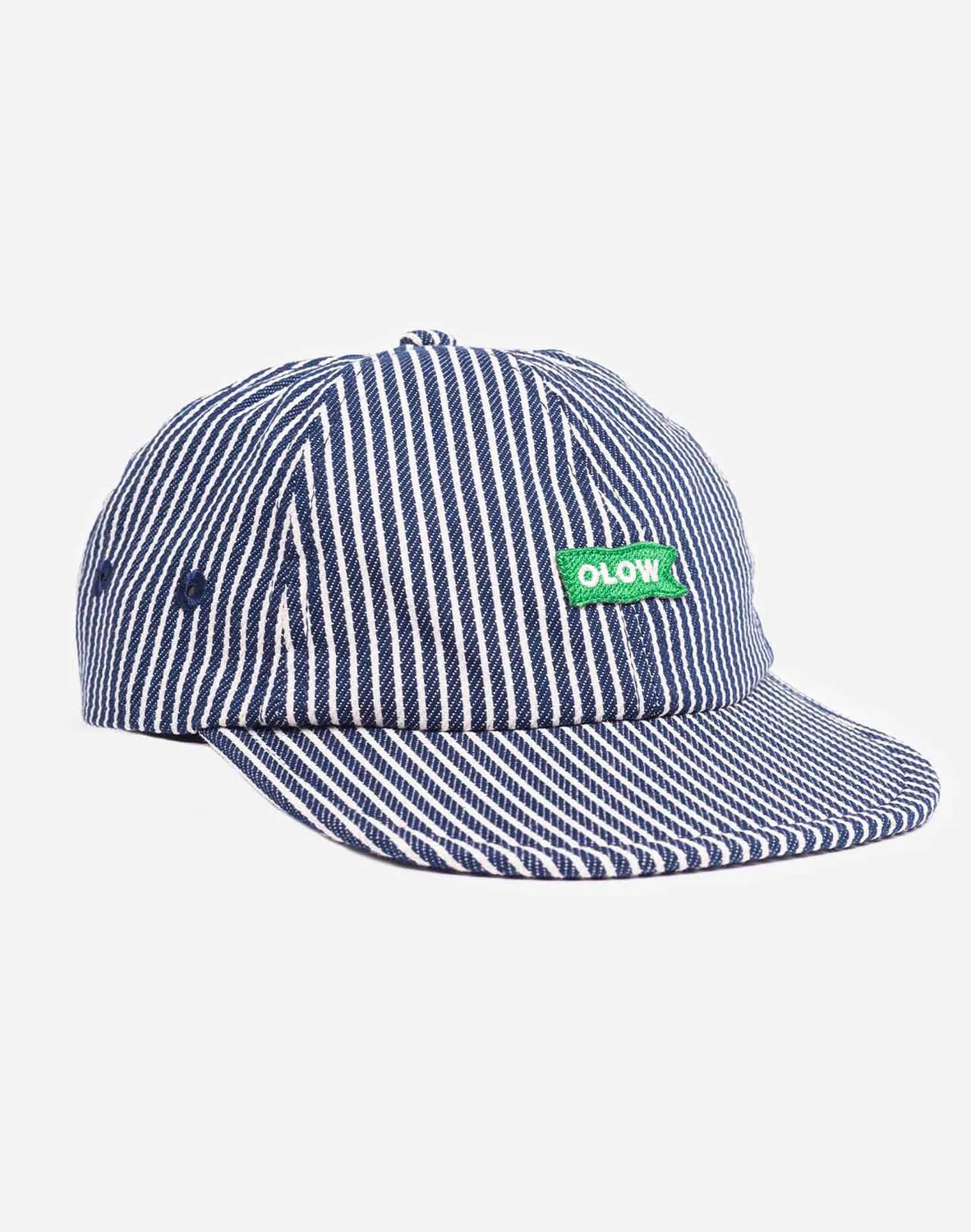 OLOW Flag casquette denim rayé matelassé