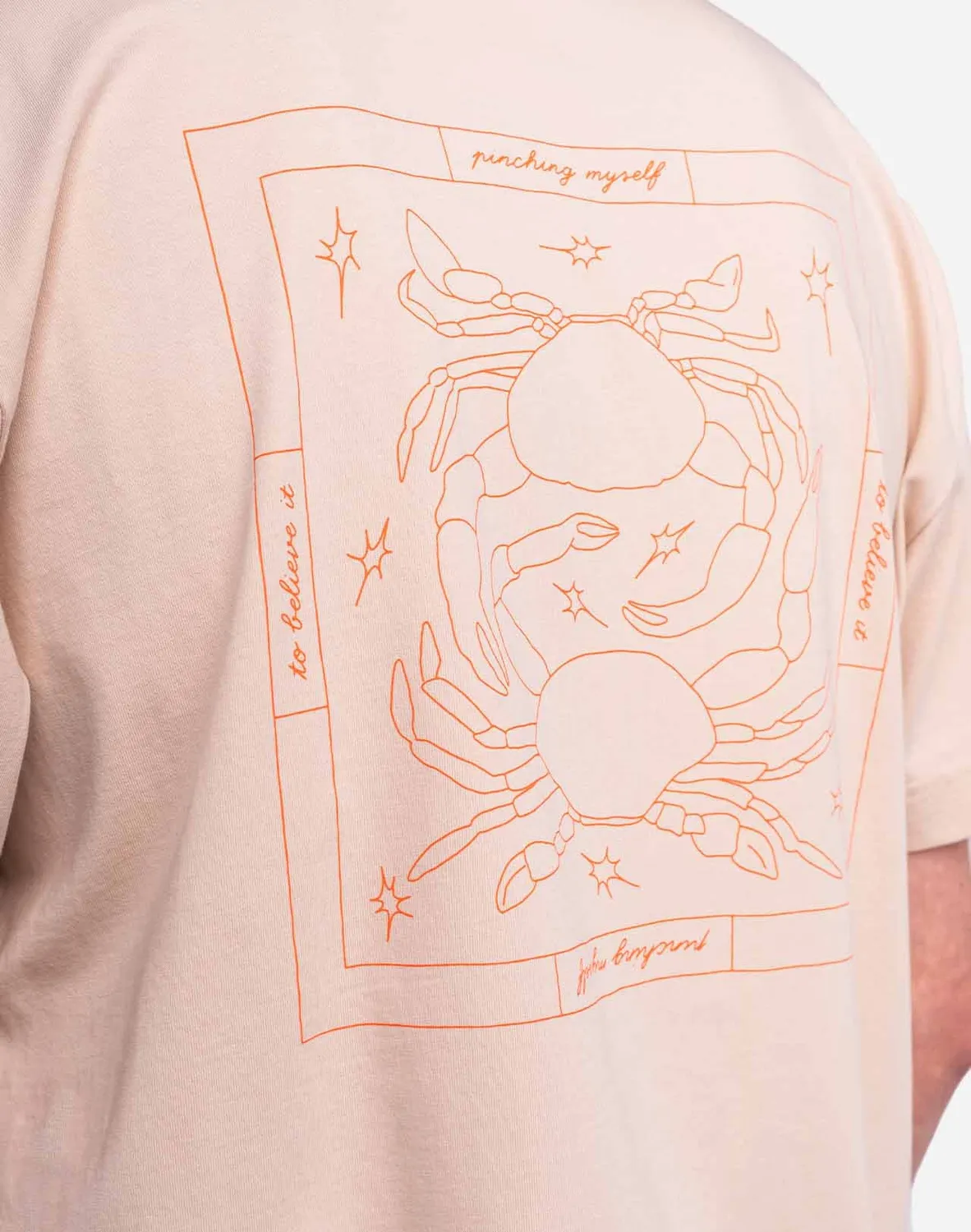 OLOW Étrille t-shirt ample crème coton bio