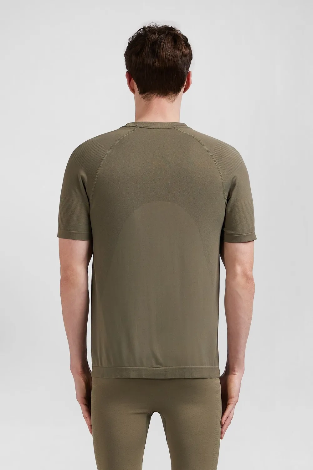 Eden Park E24MAITC0087 t-shirt sport kaki polyamide slim