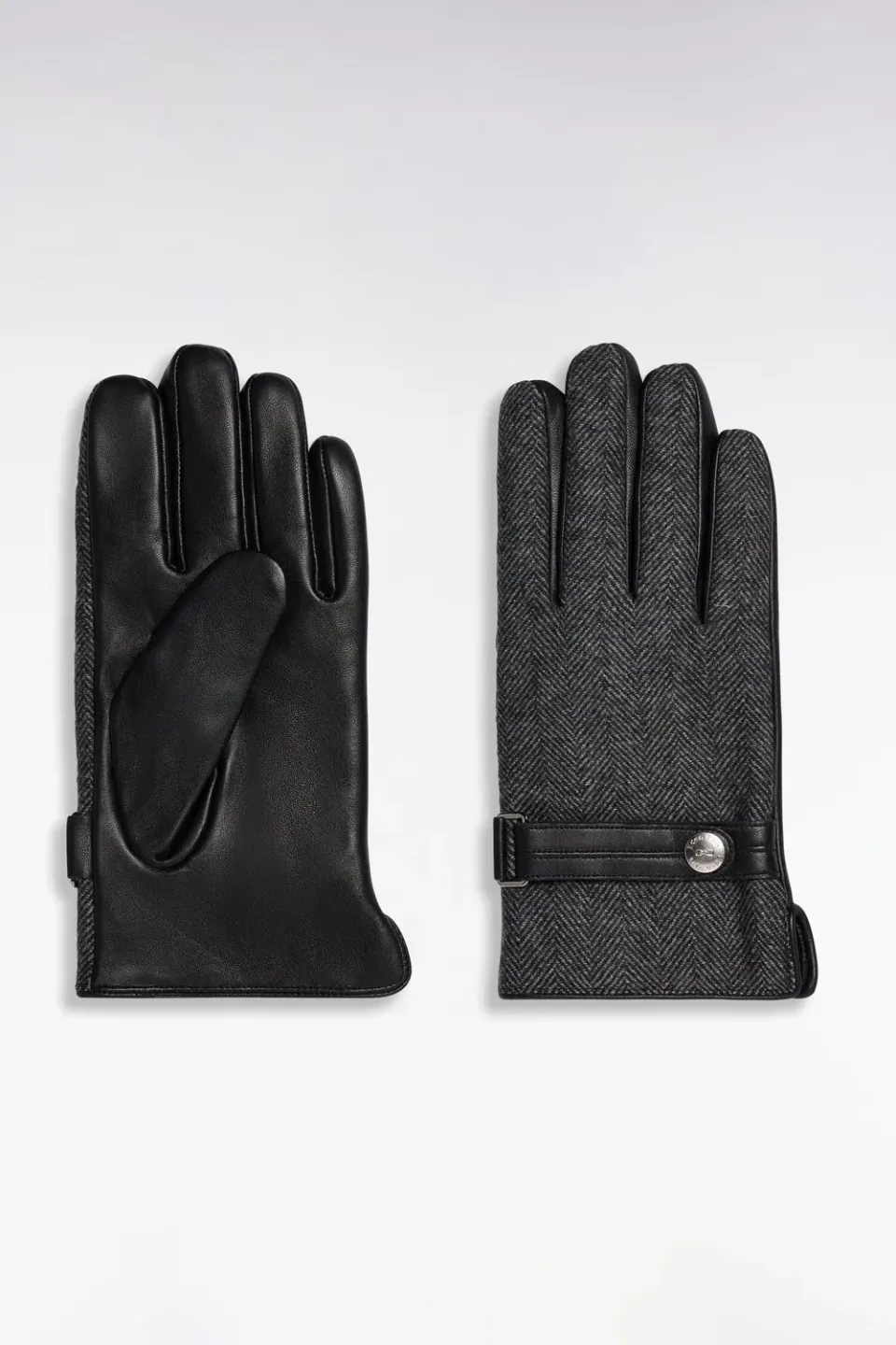 Eden Park Club Classique H26ACTGA0002 gants noir laine