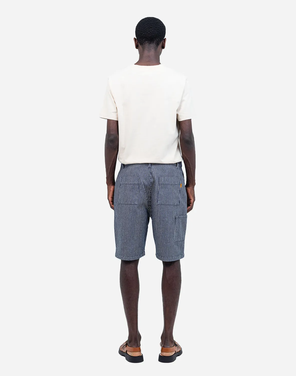 OLOW Diy short striped denim coton recyclé