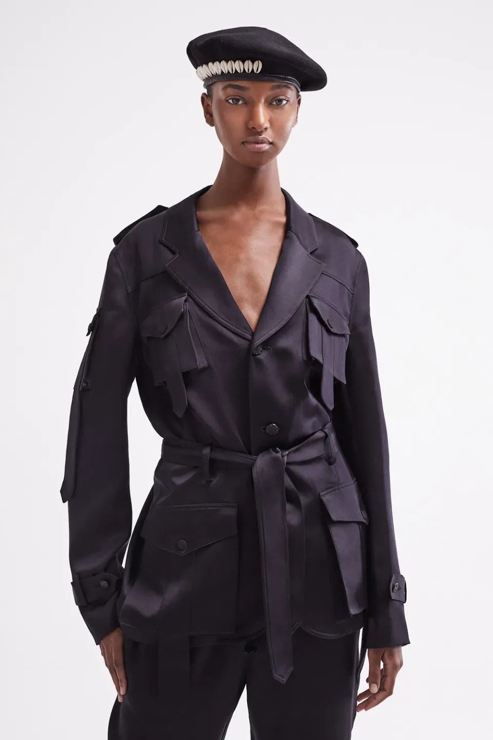 French Deal Saharienne Soie veste homme 100% soie