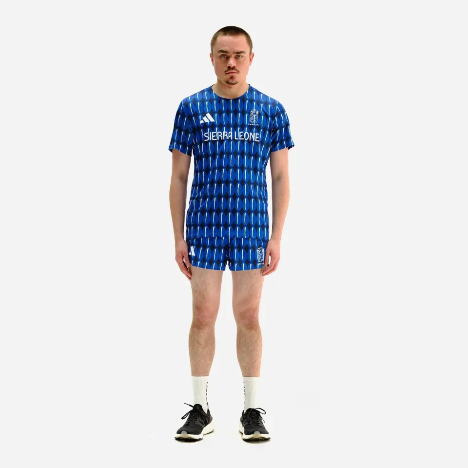 Labrum x adidas t-shirt homme bleu Sierra Leone