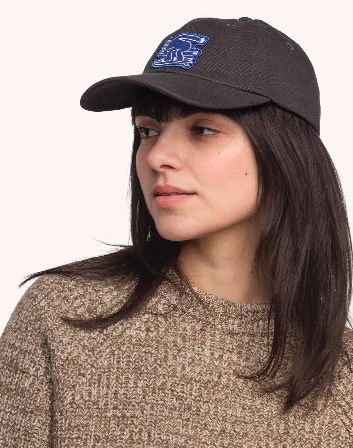 OLOW Point Break casquette six panel noir carbone