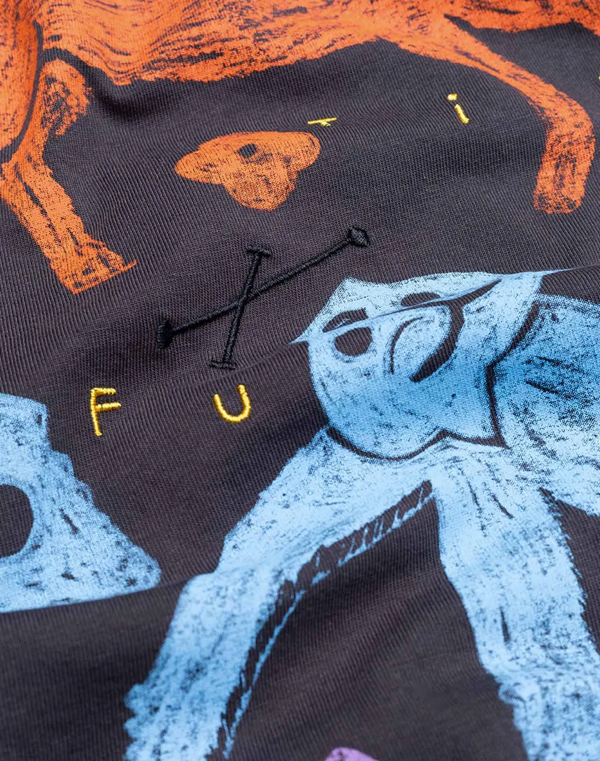 OLOW Primitive Futur t-shirt coton bio noir XS-2XL