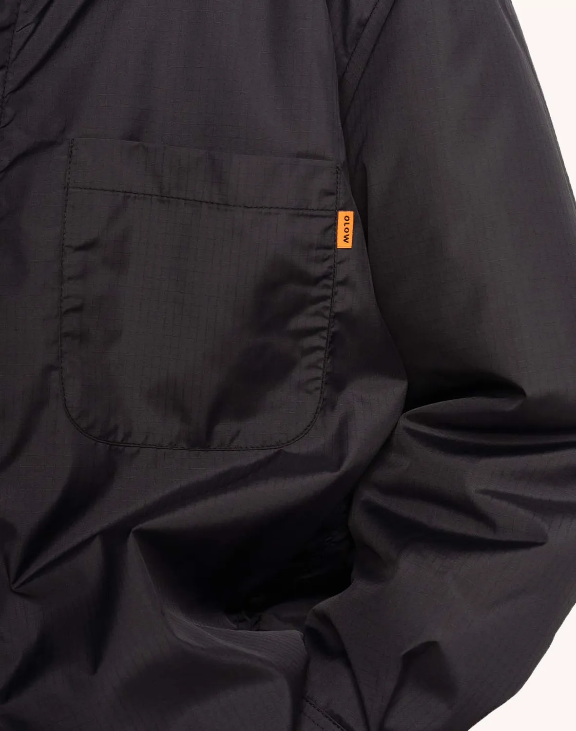 OLOW Tacoma veste noire oversize déperlante