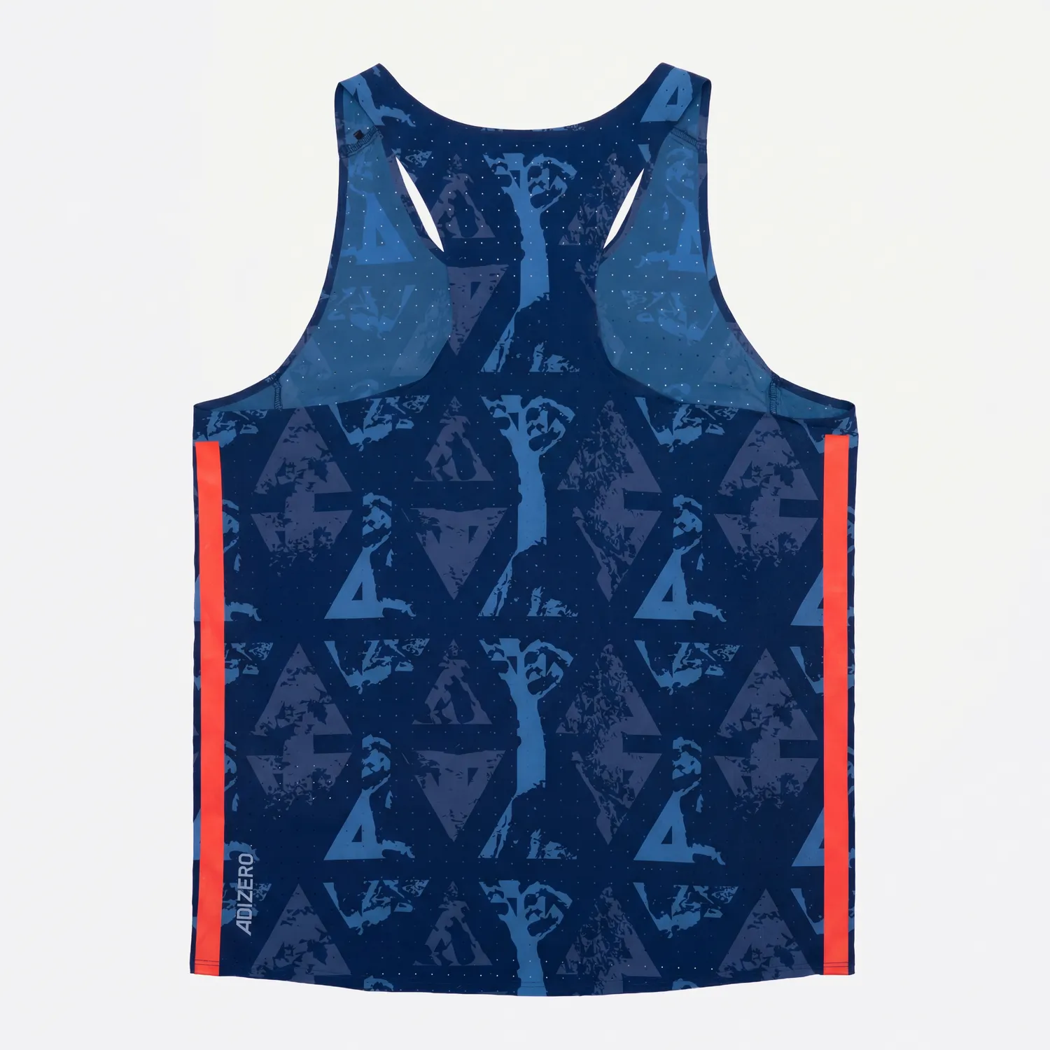 Labrum Adizero Singlet débardeur bleu réfléchissant