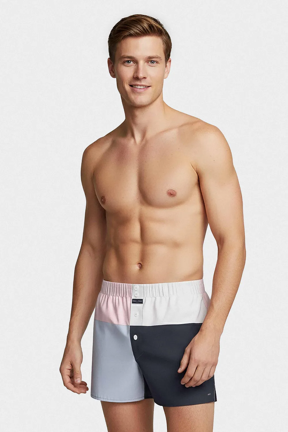 Eden Park caleçon popeline coton coupé cousu homme