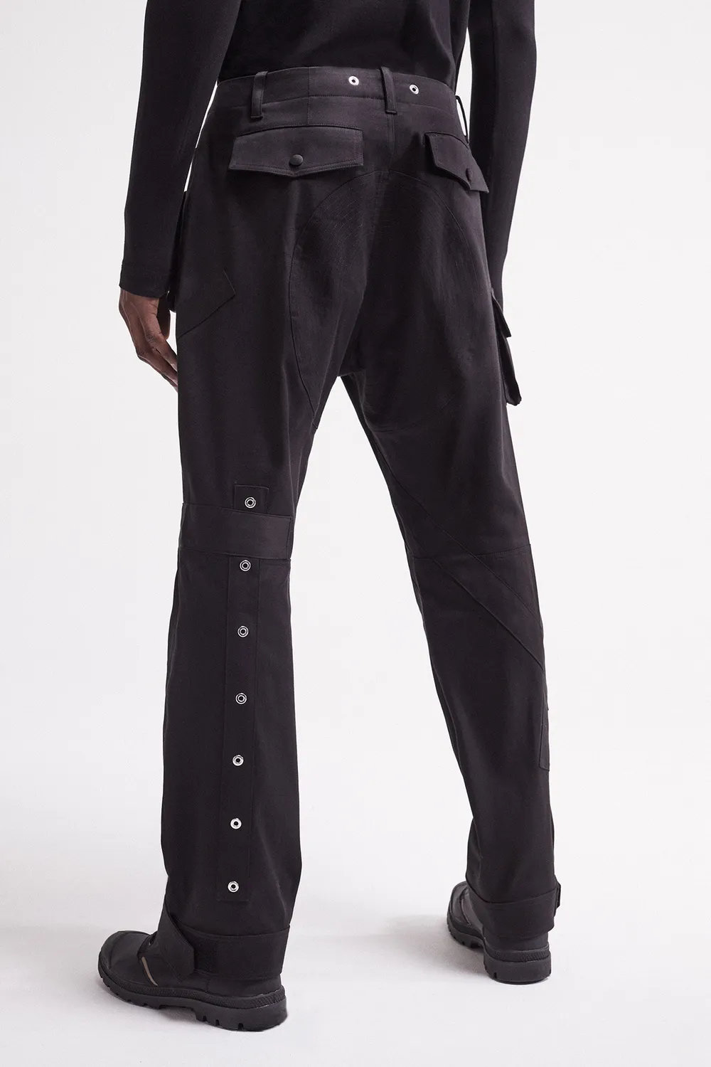 French Deal Struktur pantalon coton bandes